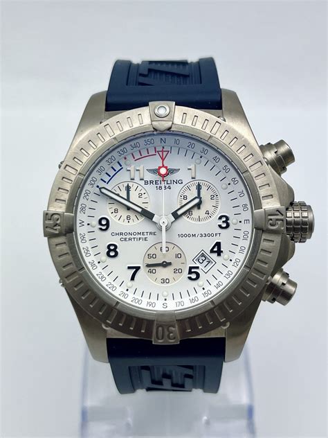 breitling chronomat avenger back|breitling chrono avenger m1 price.